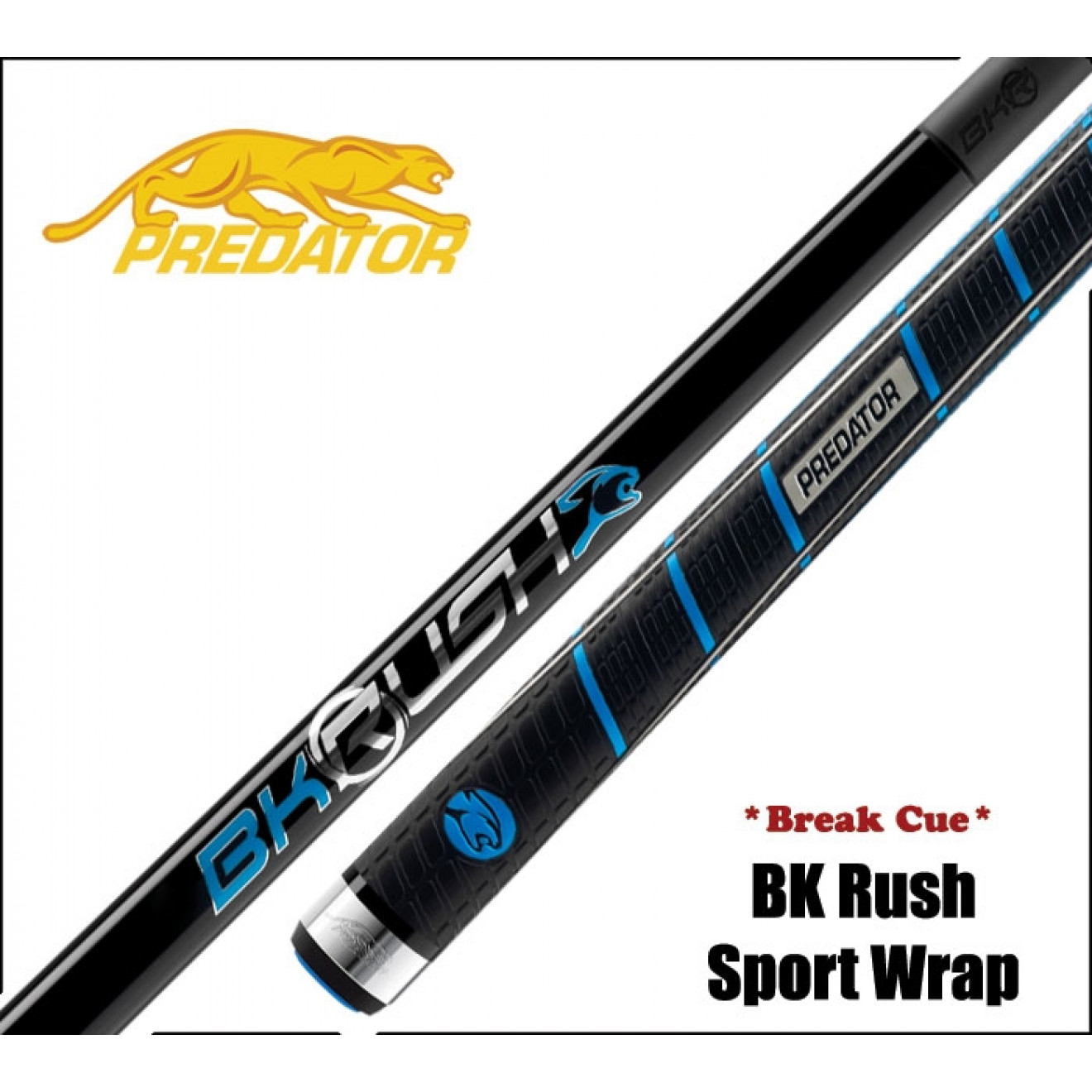 Predator BK Rush Sport Wrap BKRUSHSW Break cue